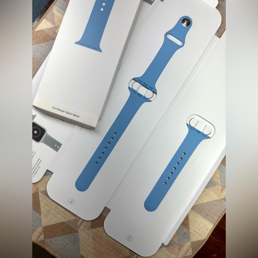 Cornflower Blue Apple Watch Sport Band 40mm